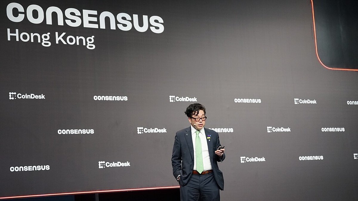 Tom Lee, presidente de BitMine, en Consensus 2026